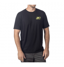 Футболка Klim Destination Tri-blend Black - Hi-Vis, XL