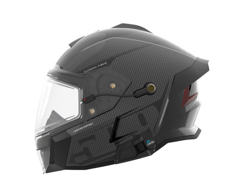 Шлем 509 Delta V Carbon Commander с подогревом Black Ops, MD
