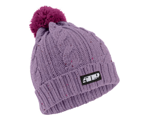 Шапка 509 Fleck Pom Lavendar, One Size