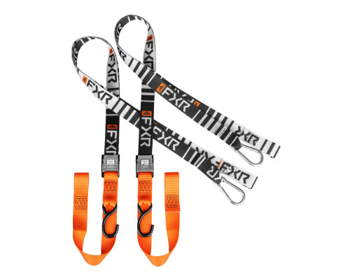 Ремень стяжной FXR 2 шт Black/Orange