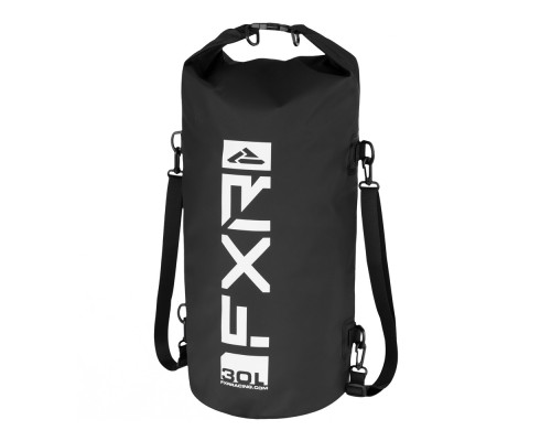 Сумка FXR Dry Bag 30л Black/White