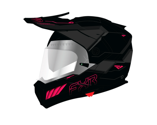 Шлем FXR Maverick X Pro с подогревом Black/Razz, M