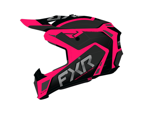 Шлем FXR Youth Clutch Evo Black/Razz, S