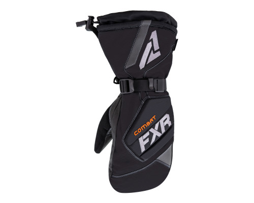 Рукавицы FXR Combat с утеплителем Black, S