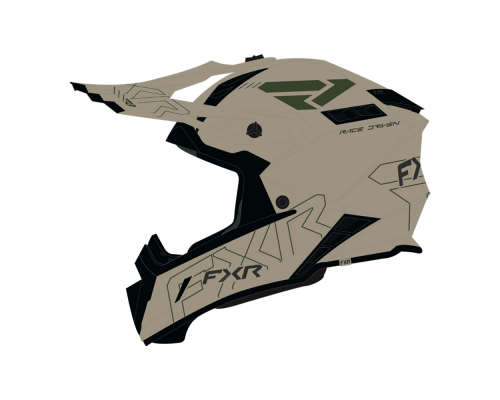 Шлем FXR Helium Prime Stone/Army, XL