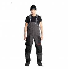 Полукомбинезон Jethwear Treeline Bib с утеплителем Black/Grey/Red, M