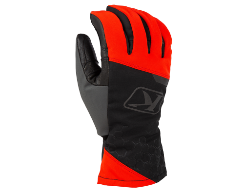 Перчатки Klim Powerxross Black/Fiery Red, MD