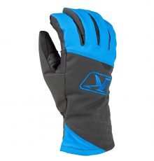 Перчатки Klim Powerxross Asphalt/Electric Blue Lemonade, LG