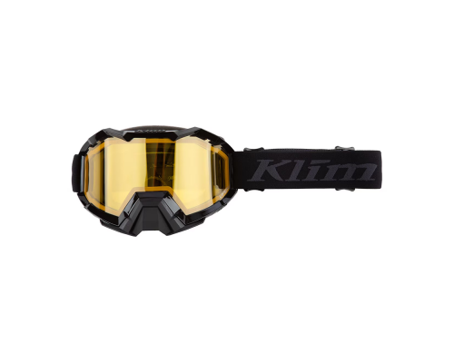 Очки Klim Viper Snow Emblem Black/Asphalt Yellow