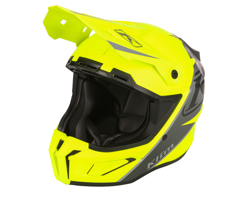 Шлем Klim T1 Freeride без подогрева Descent Matte Hi-Vis, LG