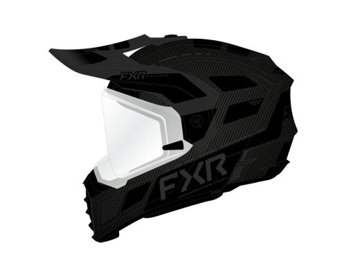 Шлем FXR Clutch X Pro Carbon с подогревом Black Ops, M