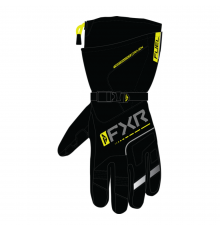 Перчатки FXR Fuel с утеплителем Black/HiVis, L