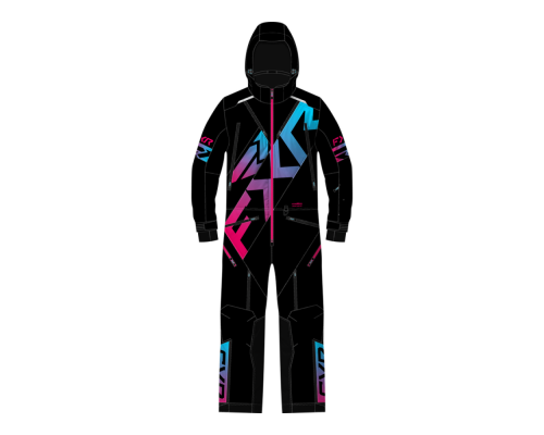 Комбинезон FXR Cold Cross CX F.A.S.T. с утеплителем Black/Razz-Blue Fade, 4