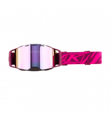 Очки Klim Edge Zebra Pink Glo Dark Smoke Pink Mirror