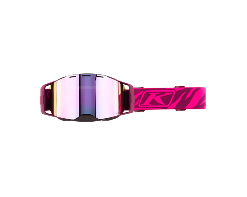 Очки Klim Edge Zebra Pink Glo Dark Smoke Pink Mirror