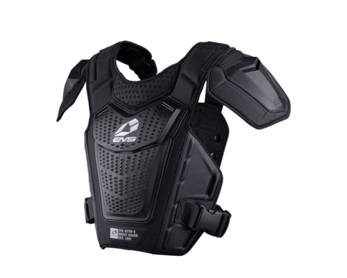 Жилет защитный EVS Revo 5 Black/White, L-XL
