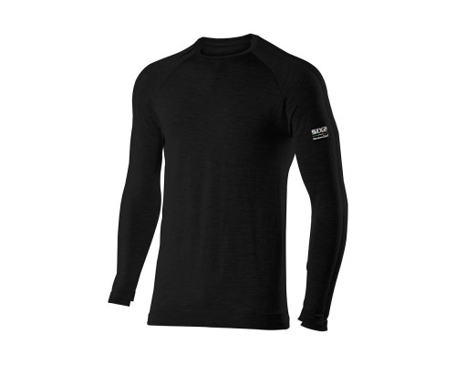 Термокофта SIXS TS2 MERINOS Wool Black, S/M