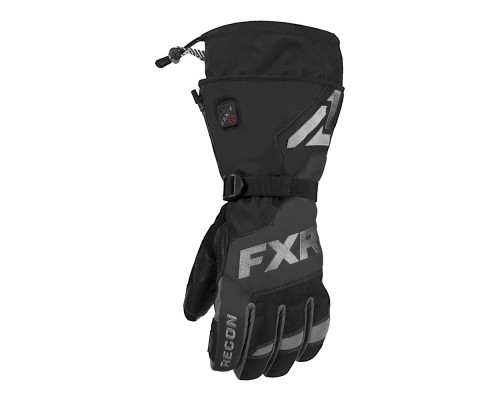 Перчатки FXR Recon с подогревом Black, 4XL