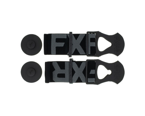 Ремни для крепления очков на шлем FXR Black