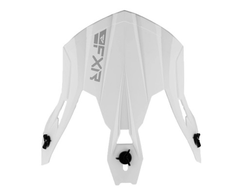 Козырек FXR Helium Prime White, OS