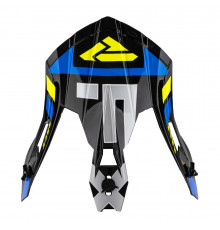 Козырек FXR Helium Race Div Blue/Hi Vis, OS