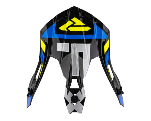 Козырек FXR Helium Race Div Blue/Hi Vis, OS