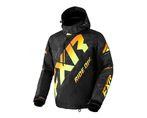 Куртка FXR CX с утеплителем Black Camo/Inferno, M