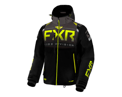 Куртка FXR Helium X с утеплителем Black/Char/Hi Vis, M
