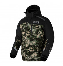 Куртка FXR Expedition X Ice Pro с утеплителем Black/Army Camo, M