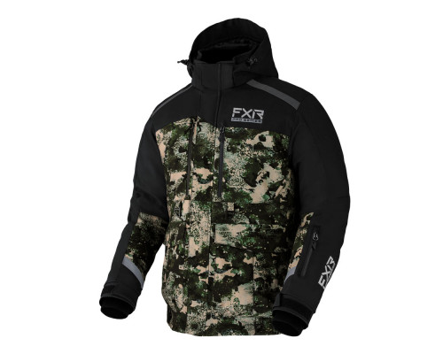 Куртка FXR Expedition X Ice Pro с утеплителем Black/Army Camo, M