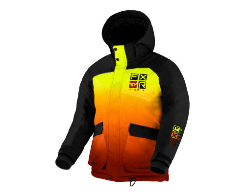 Куртка FXR Kicker с утеплителем Inferno/Black, 14