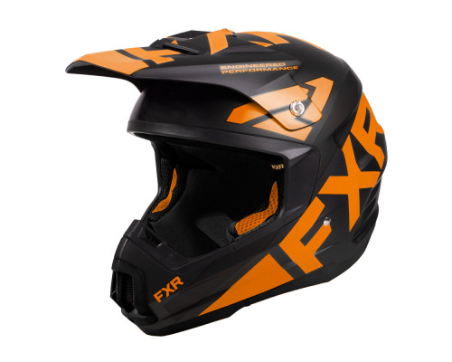 Шлем FXR Torque Team Black/Orange, XL
