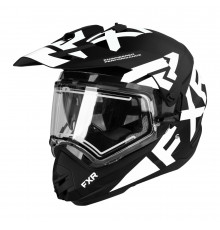 Шлем FXR Torque X Team с подогревом Blk/White, XS