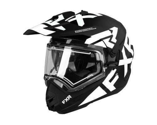 Шлем FXR Torque X Team с подогревом Blk/White, XS