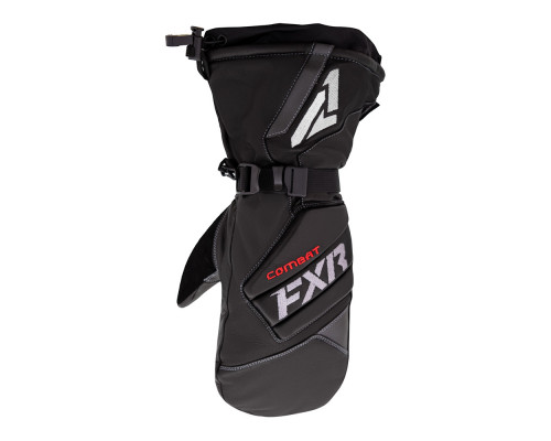 Рукавицы FXR Combat Leather с утеплителем Black