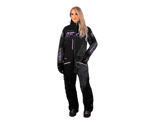 Комбинезон FXR Ranger Instinct без утеплителя Black Camo/Lilac Fade, 4