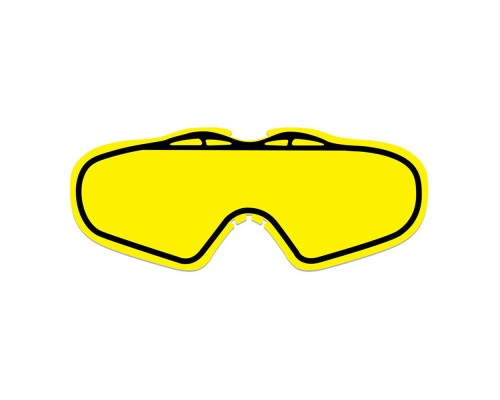 Линза 509 Sinister X5 Yellow Tint