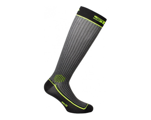 Носки SIXS LONG2 Black Carbon/Yelow, I, Артикул: LON2--I-NEGI
