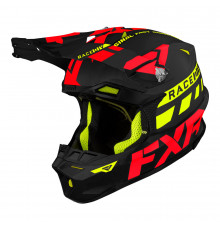 Шлем FXR Blade Race Div Black/Inferno, XL