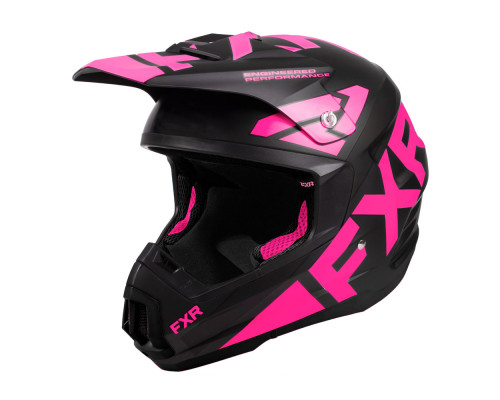Шлем FXR Torque Team Black/Pink, S