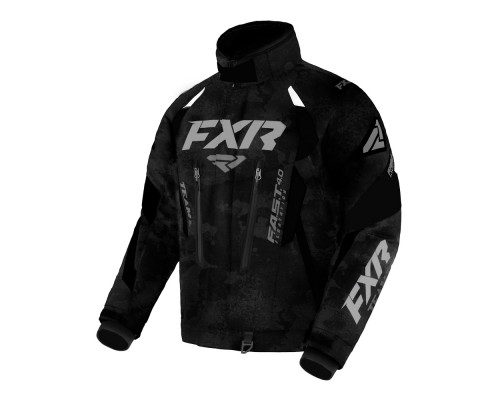 Куртка FXR Team FX с утеплителем Black Camo, XL