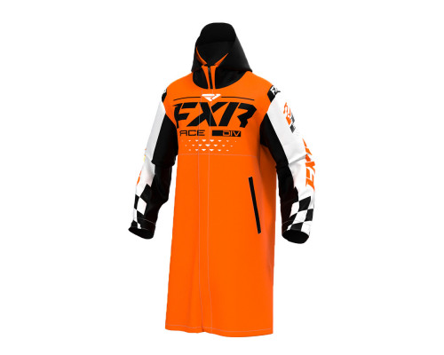 Пальто FXR Warm-Up с утеплителем Orange/Black/White, XXS