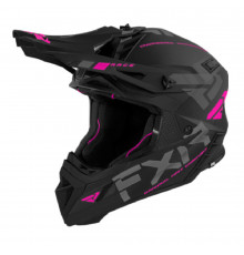 Шлем FXR Helium Race Div Black/Elec Pink, S