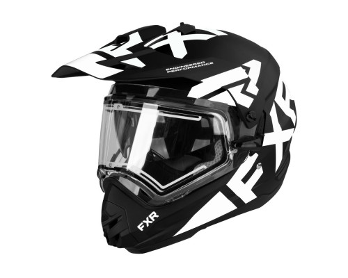 Шлем FXR Torque X Team с подогревом Blk/White, XL