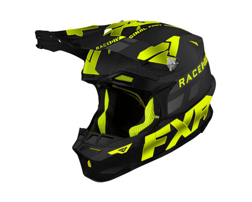 Шлем FXR Blade Race Div Black/Hi-Vis, L