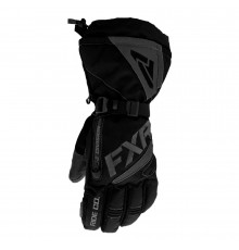 Перчатки FXR Fusion с утеплителем Black/Charcoal, S