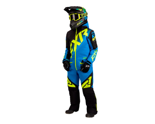 Комбинезон FXR CX с утеплителем Blue/Black/Hi Vis, 10
