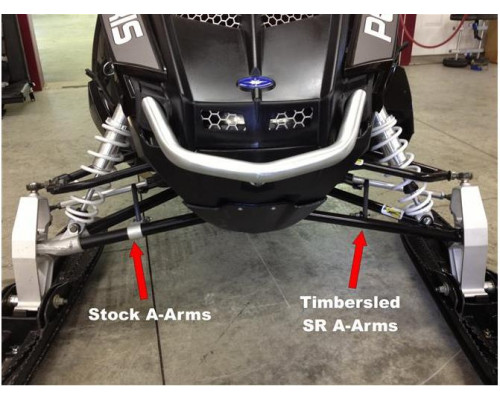 Передняя Подвеска TIMBERSLED Для Polaris PRO RMK  (Красный)