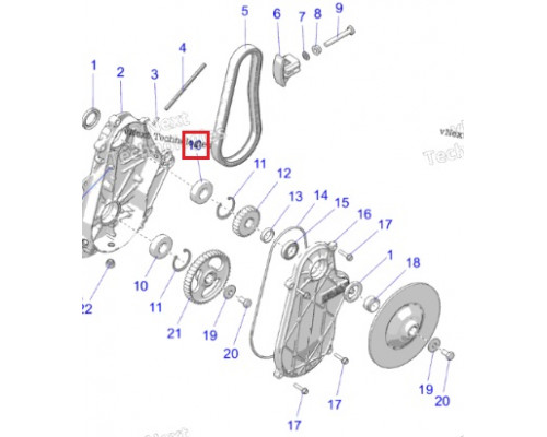 SM-03149 Комплект Подшипников Для Polaris 5020588, 3514526, 3514525, 5410613, 3610030, 3514309, 7718406