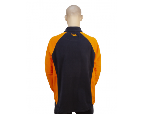 Флисовая Кофта VEL Route Zip Navy/Orange 122-2023 